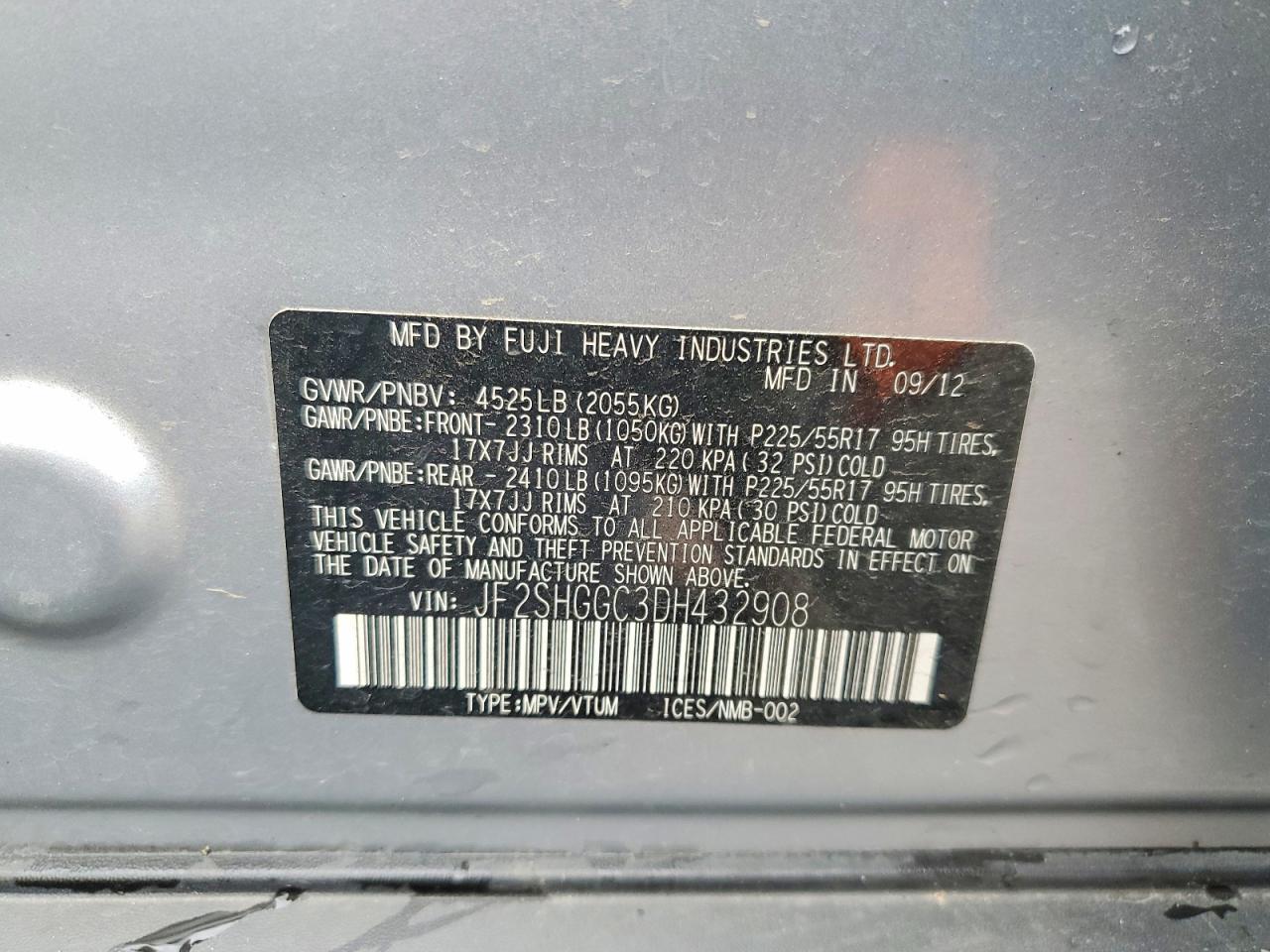 2013 Subaru Forester Touring