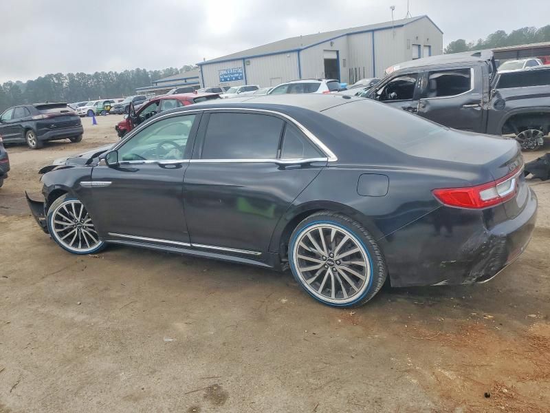 2017 Lincoln Continental Select
