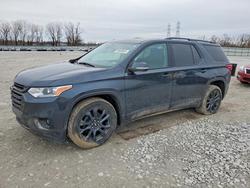Salvage cars for sale from Copart Barberton, OH: 2021 Chevrolet Traverse rs