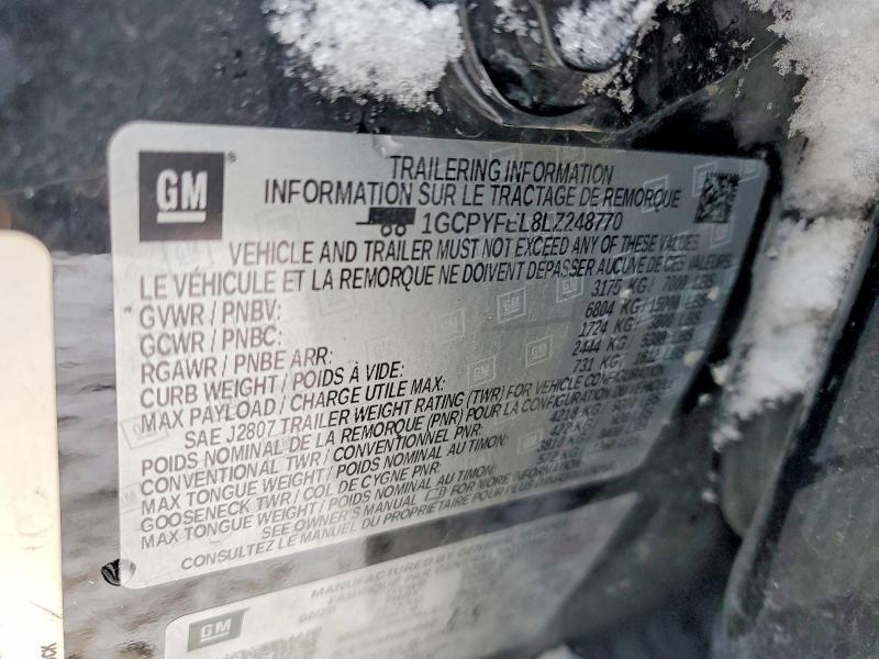 2020 Chevrolet Silverado K1500 lt Trail Boss