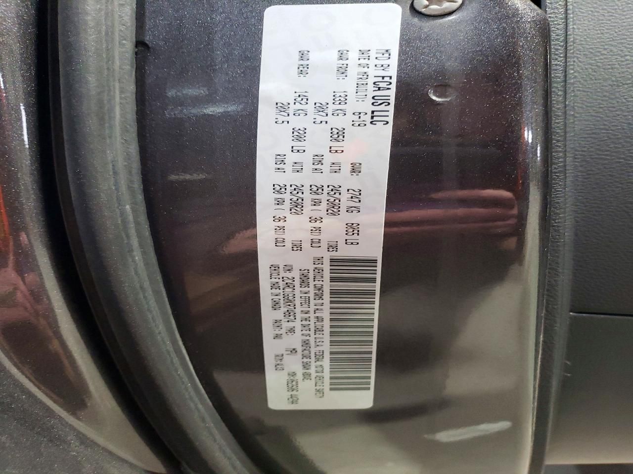 2019 Chrysler Pacifica Limited