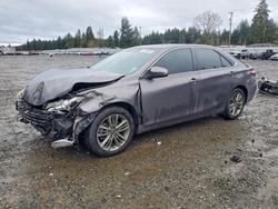 Salvage cars for sale from Copart Spanaway, WA: 2015 Toyota Camry Hybrid se