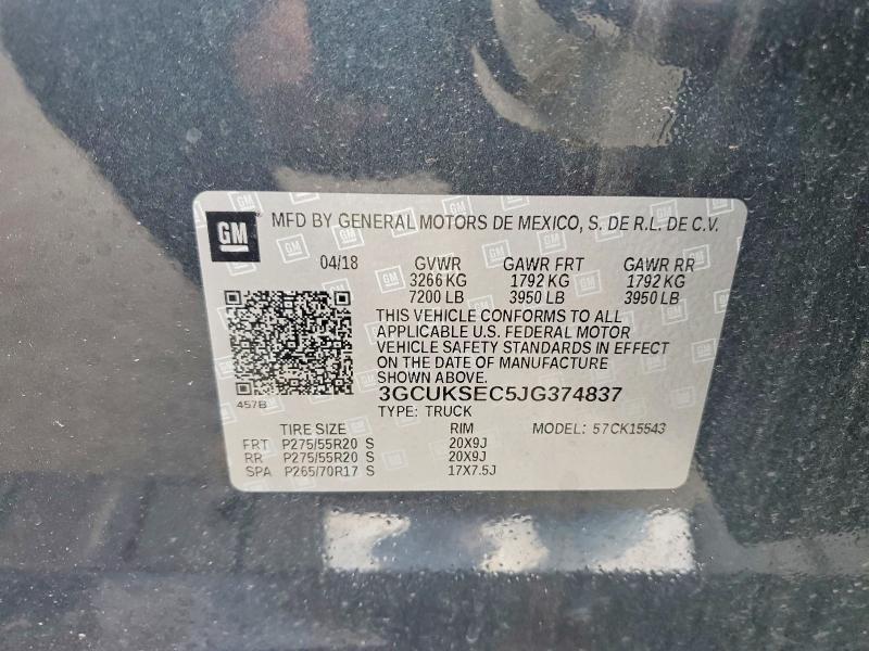 2018 Chevrolet Silverado K1500 ltz