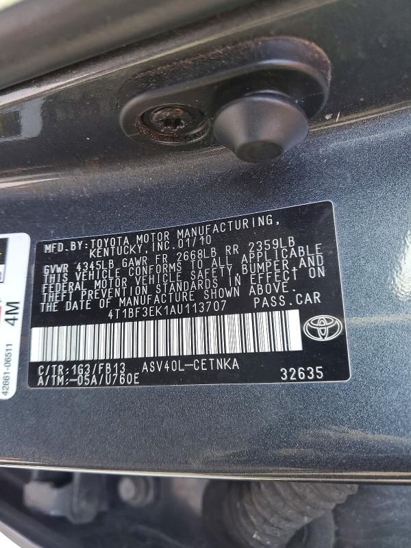2010 Toyota Camry Base