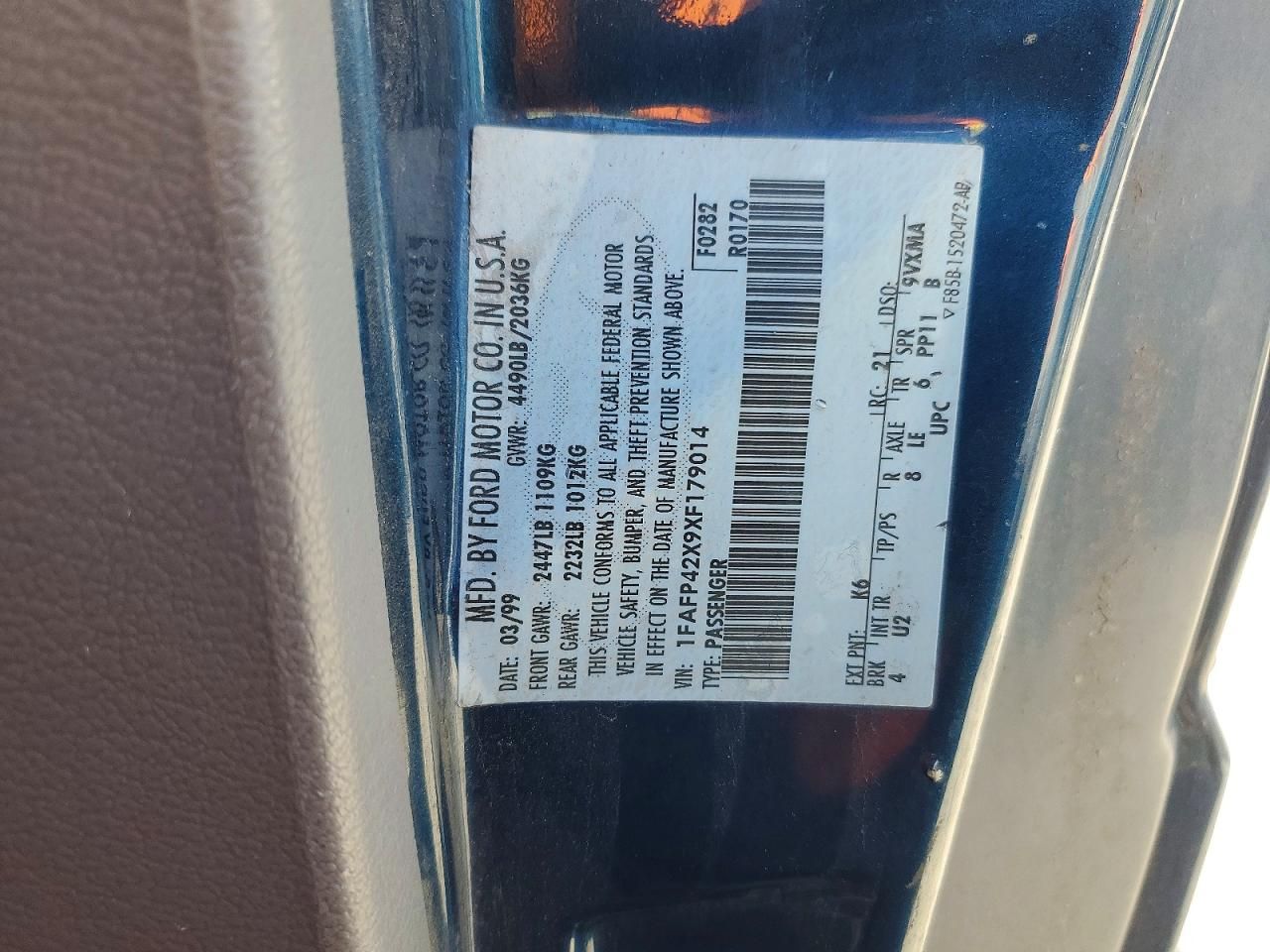 1999 Ford Mustang gt