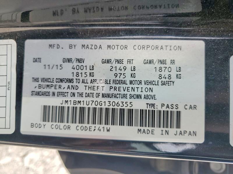 2016 Mazda 3 Sport