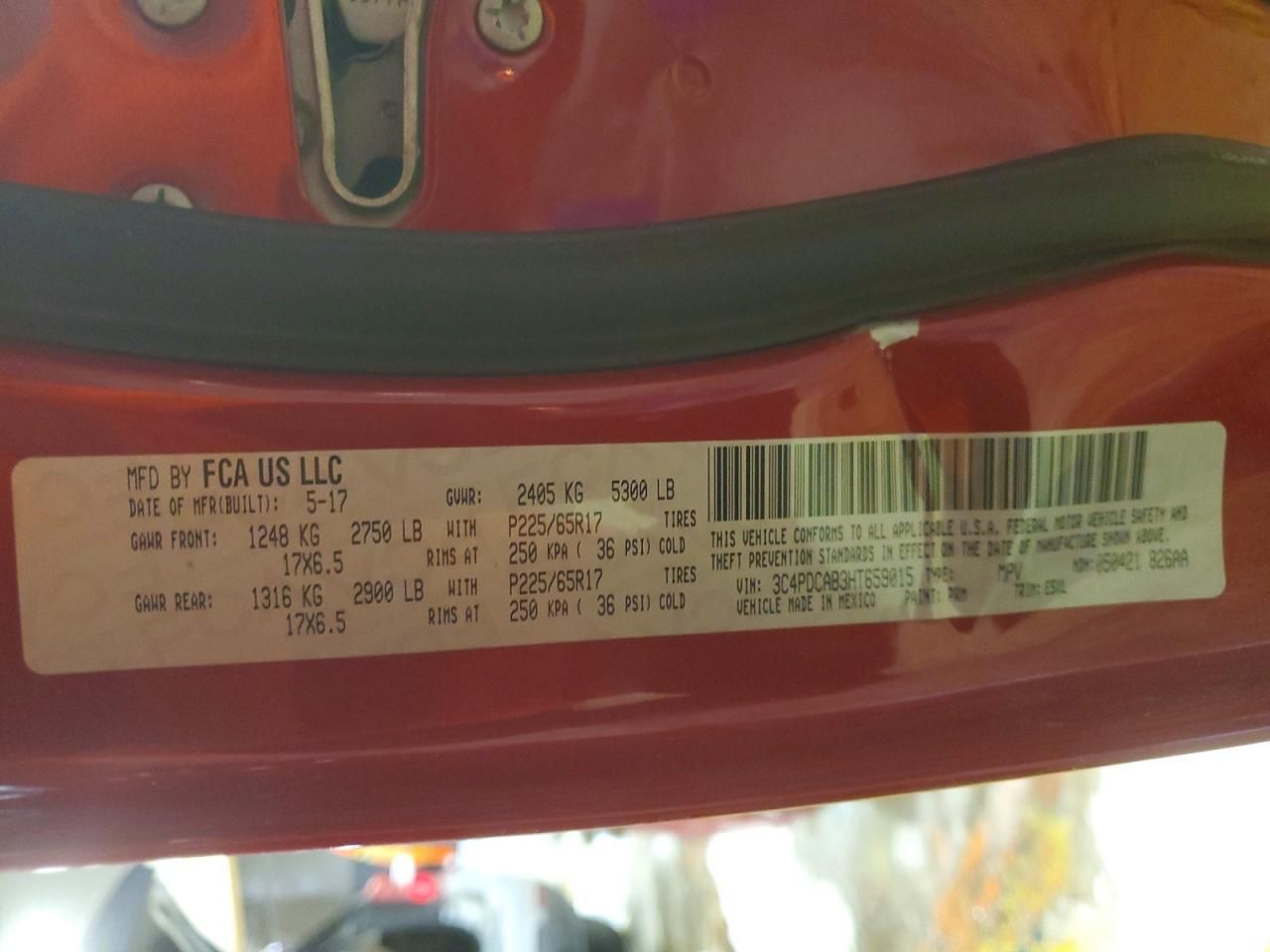 2017 Dodge Journey se