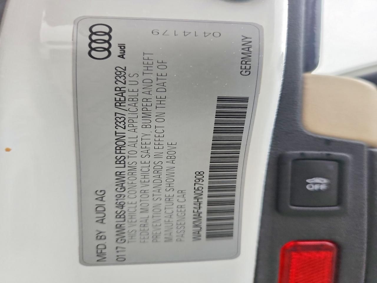 2017 Audi A4 Ultra Premium