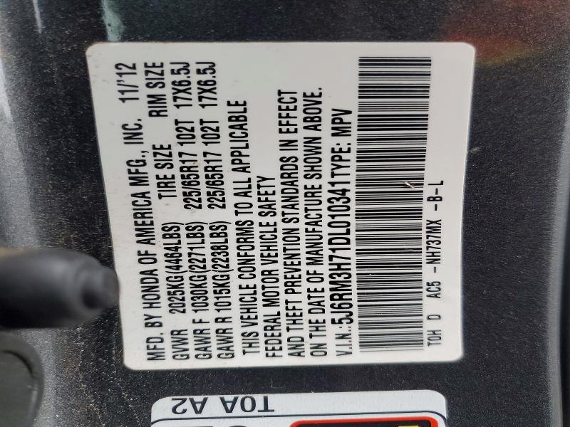 2013 Honda Cr-v exl