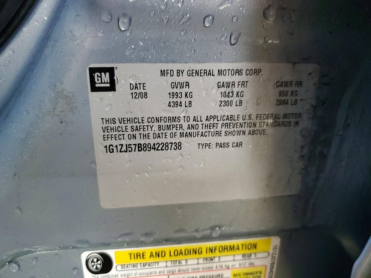 2009 Chevrolet Malibu 2LT