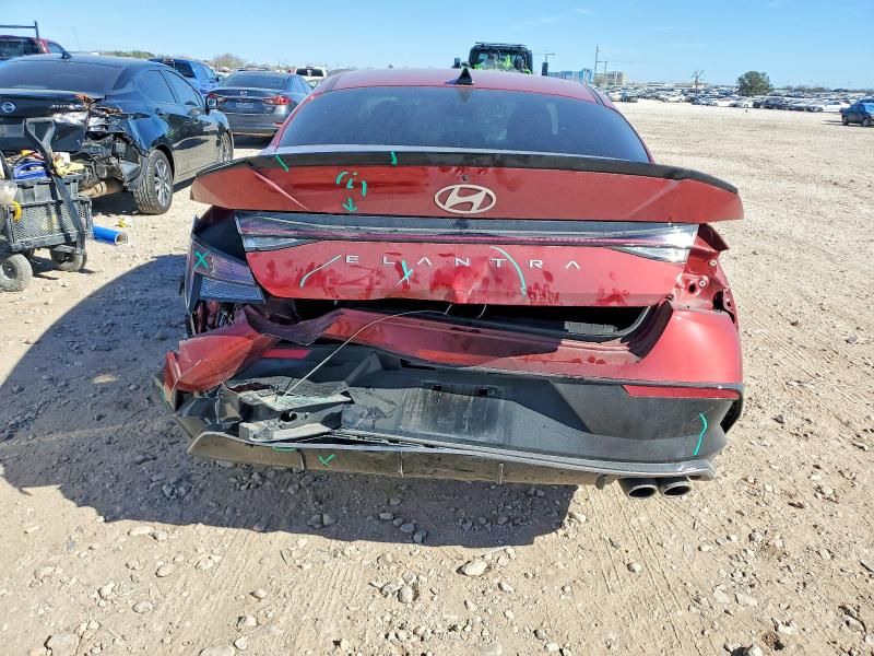 2025 Hyundai Elantra n Line