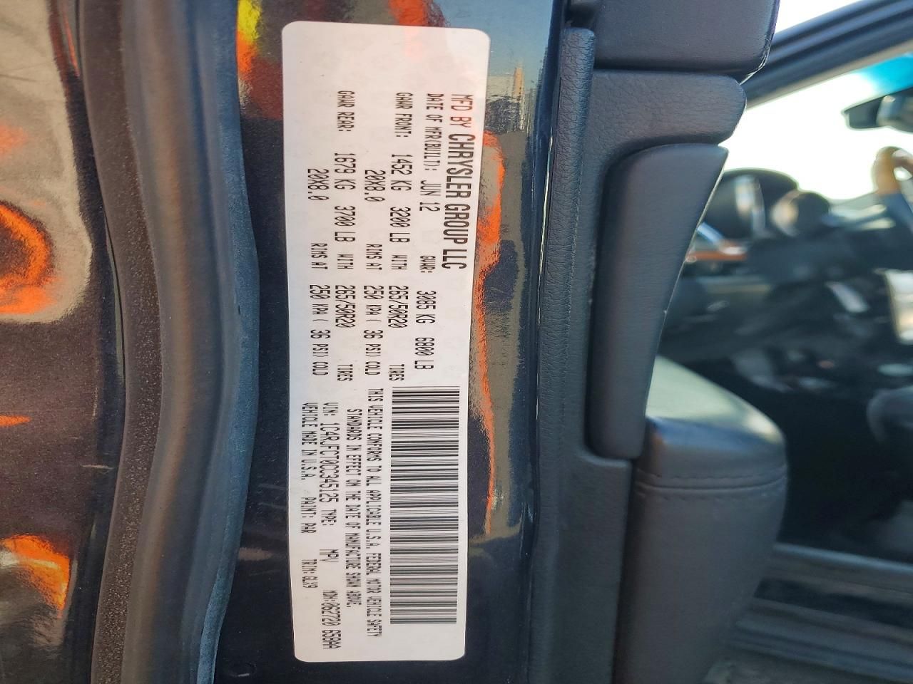 2012 Jeep Grand Cherokee Overland