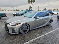 Lexus salvage cars for sale: 2021 Lexus Is 350 f Sport