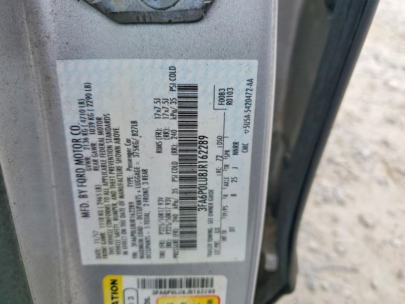 2018 Ford Fusion se Hybrid
