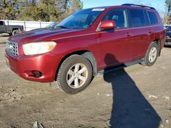 Toyota salvage cars for sale: 2008 Toyota Highlander