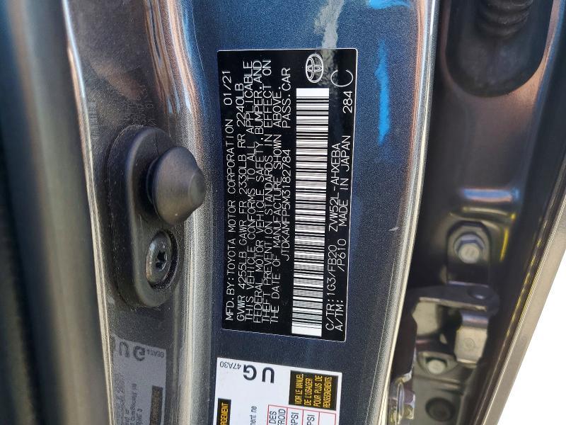 2021 Toyota Prius Prime le