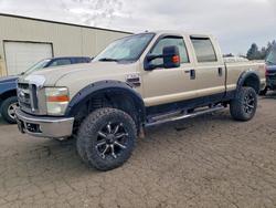 Salvage trucks for sale at Woodburn, OR auction: 2008 Ford F350 SRW Super Duty