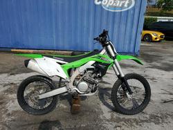 Kawasaki salvage cars for sale: 2016 Kawasaki KX450 F