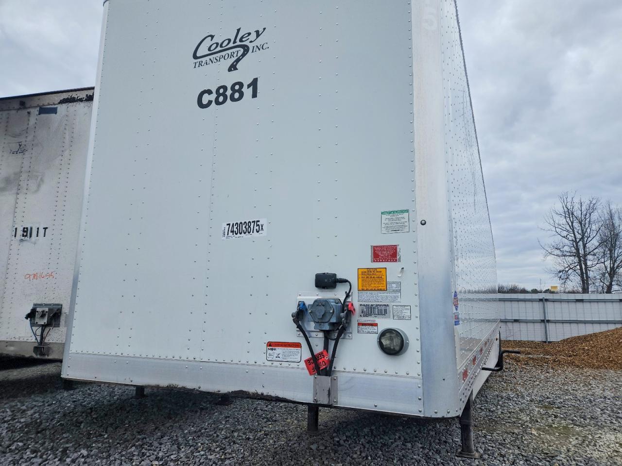 2022 Utility VS2DX DRY Van Trailer