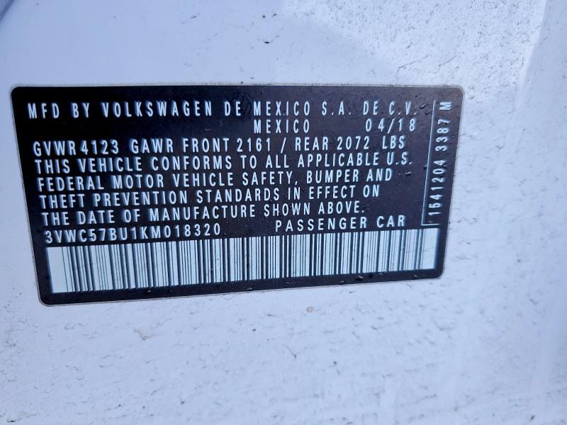 2019 Volkswagen Jetta s