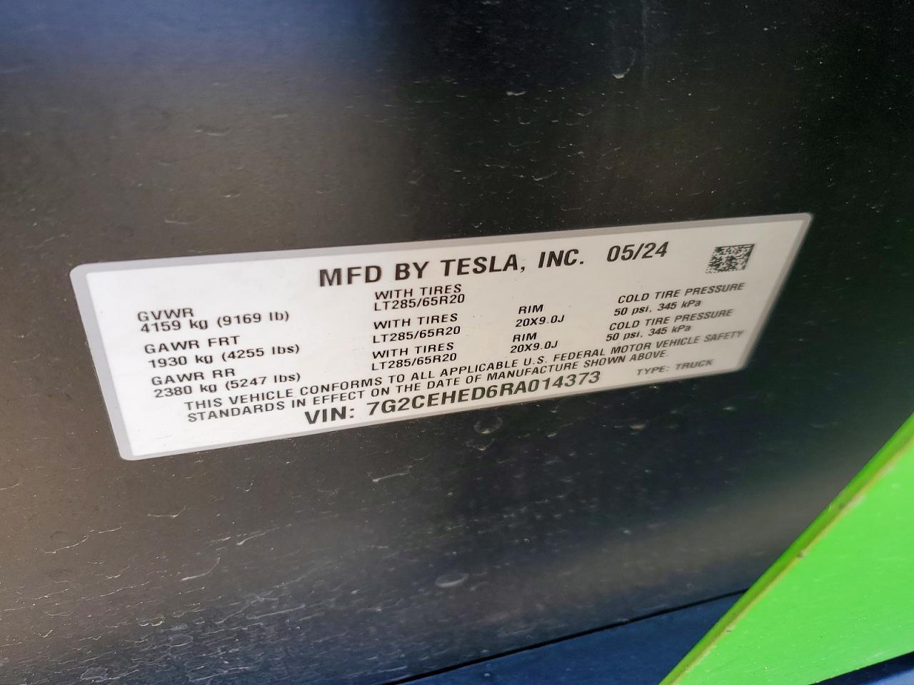 2024 Tesla Cybertruck