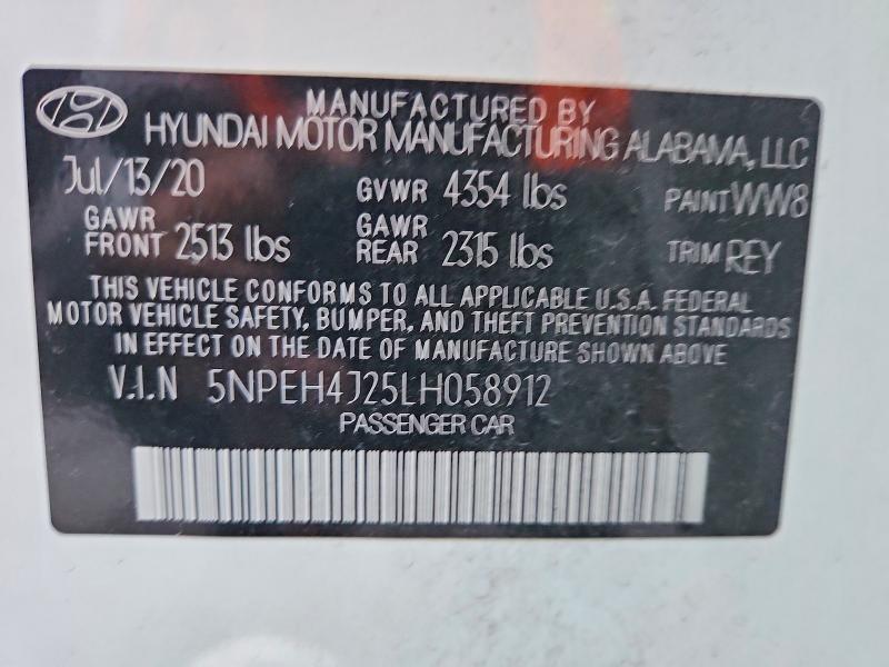 2020 Hyundai Sonata Limited