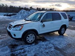 Salvage cars for sale from Copart Windham, ME: 2006 Honda Cr-v se