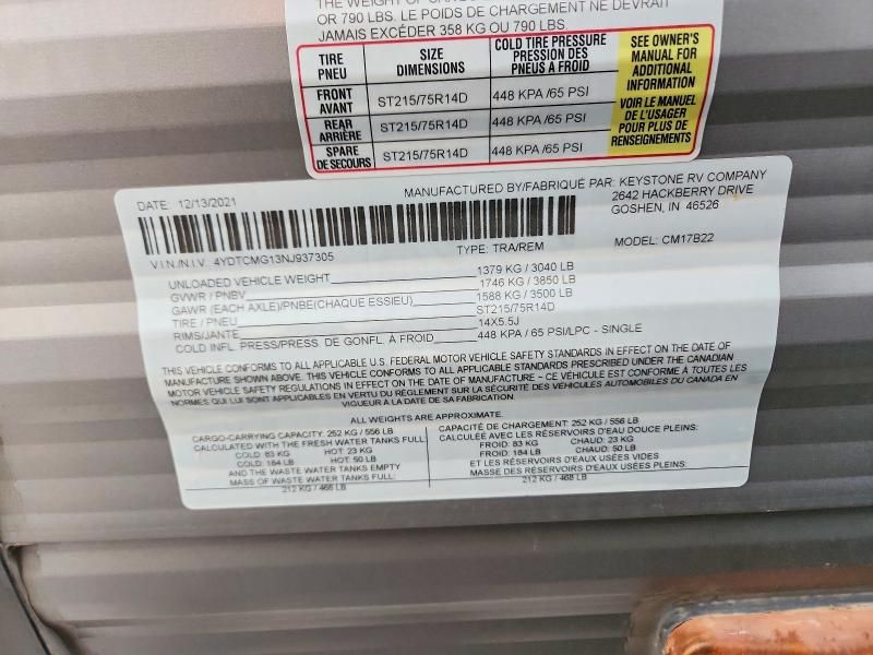 2022 Dutchmen Coleman