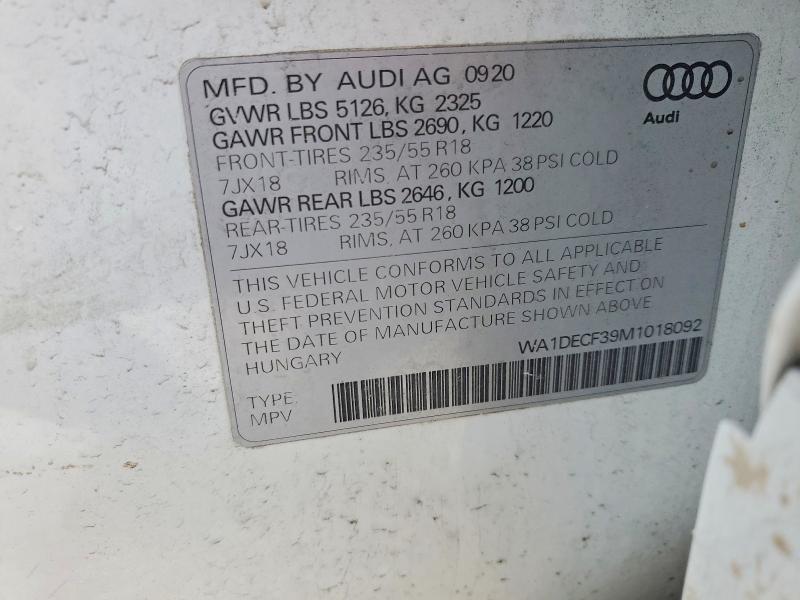 2021 Audi Q3 Premium s Line 45