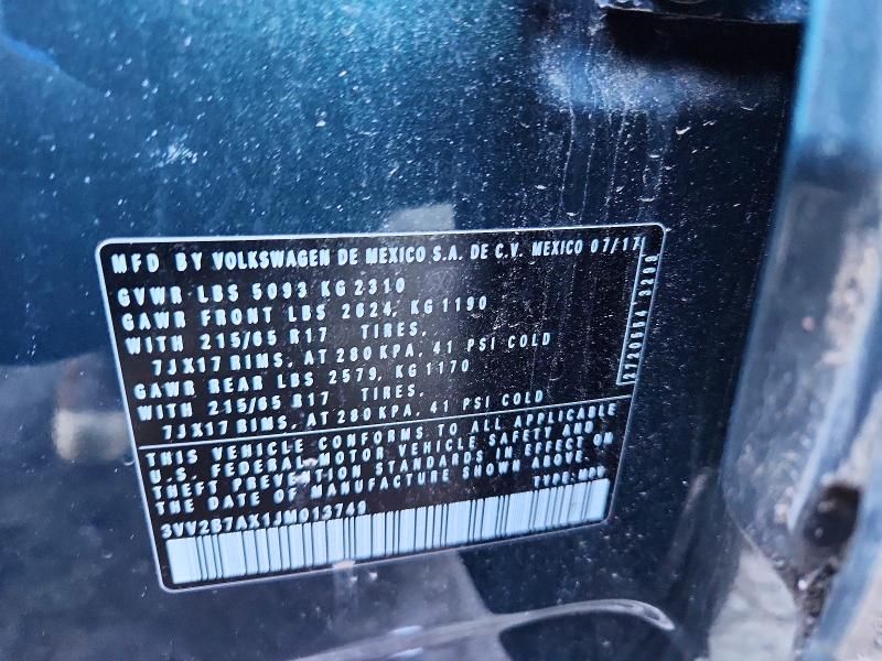 2018 Volkswagen Tiguan se