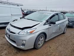 Salvage cars for sale from Copart Elgin, IL: 2011 Toyota Prius