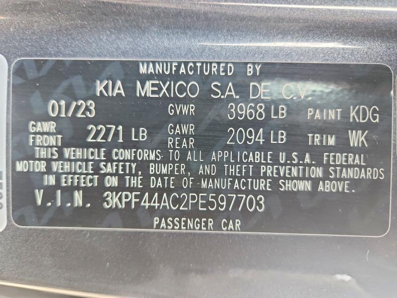2023 KIA Forte gt