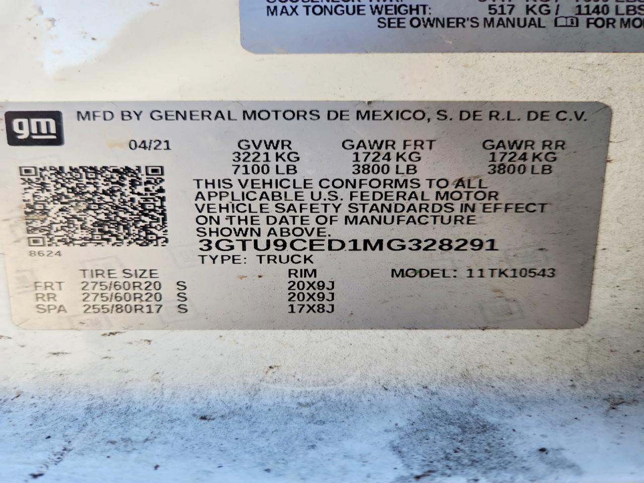 2021 GMC Sierra K1500 Elevation