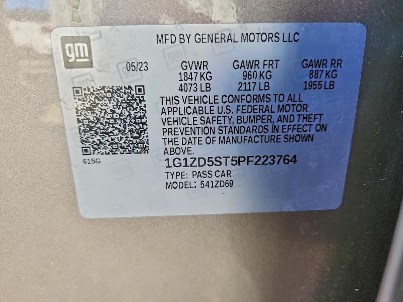 2023 Chevrolet Malibu lt