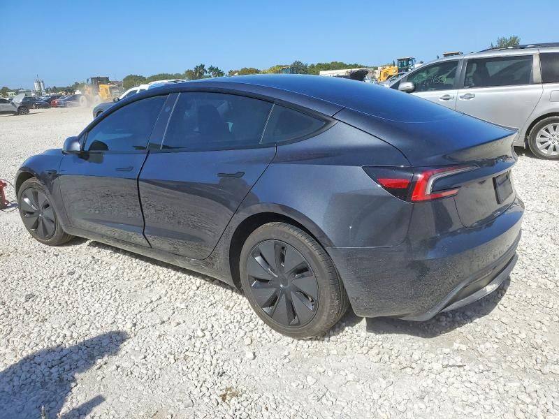 2025 Tesla Model 3