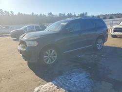 Salvage cars for sale from Copart Windham, ME: 2012 Dodge Durango Crew