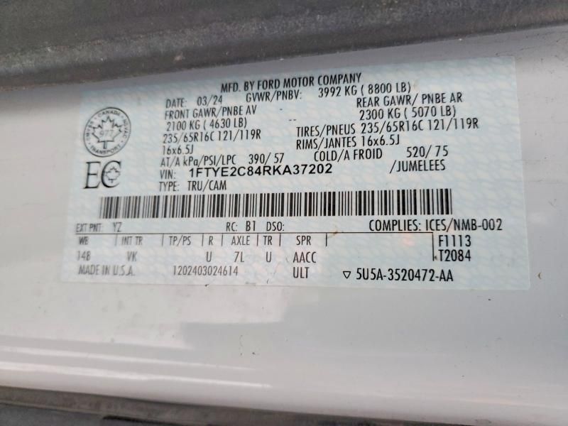 2024 Ford Transit T-150