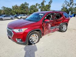 Chevrolet Traverse salvage cars for sale: 2020 Chevrolet Traverse lt