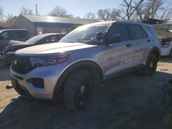 Ford Explorer salvage cars for sale: 2024 Ford Explorer Police Interceptor