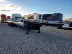 Salvage trucks for sale at Casper, WY auction: 2015 Doonan Drop Deck Trailer