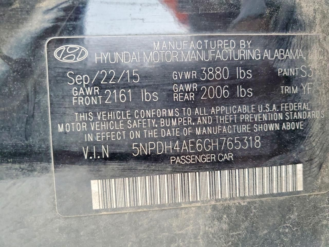 2016 Hyundai Elantra se