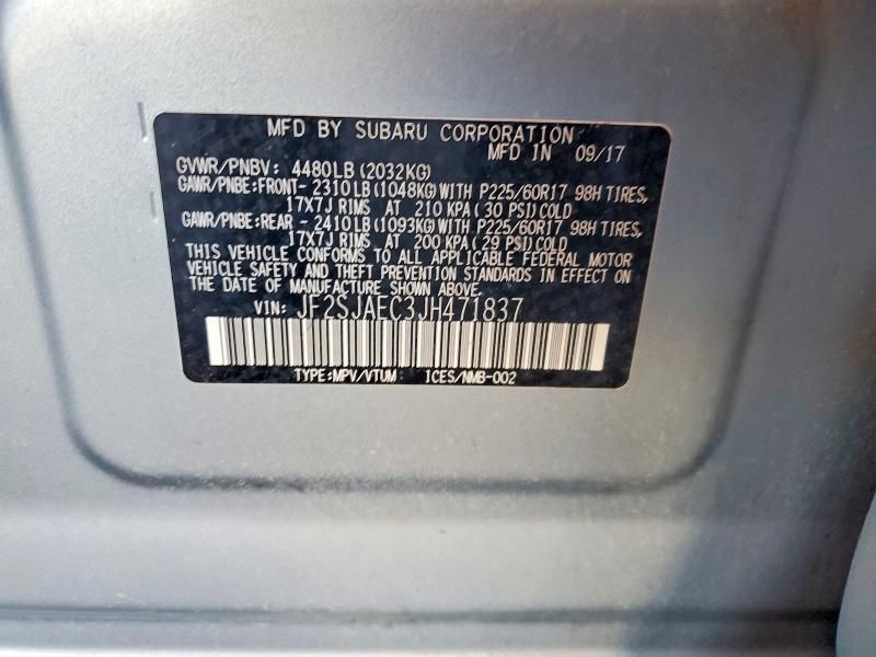 2018 Subaru Forester 2.5i Premium