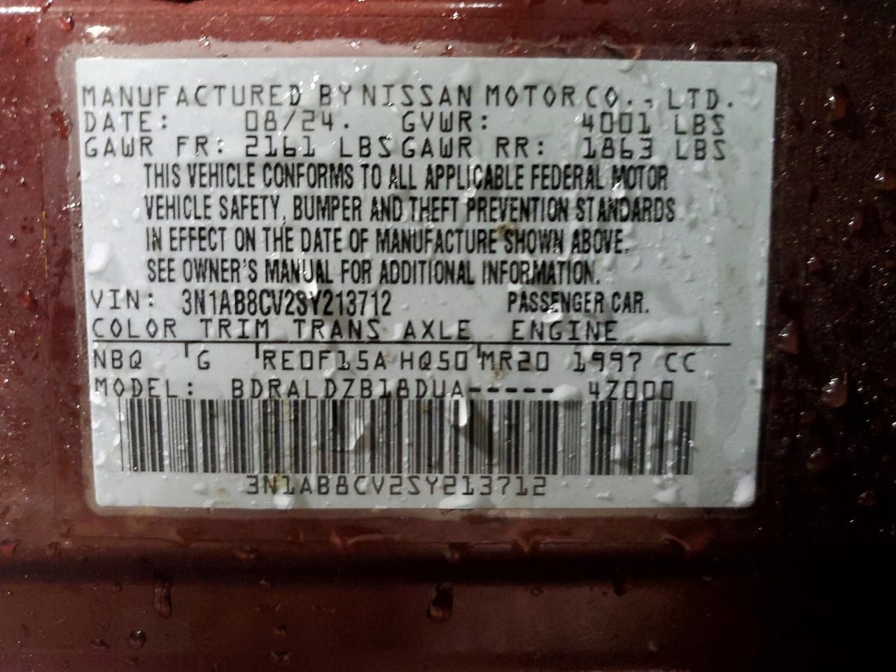 2025 Nissan Sentra sv