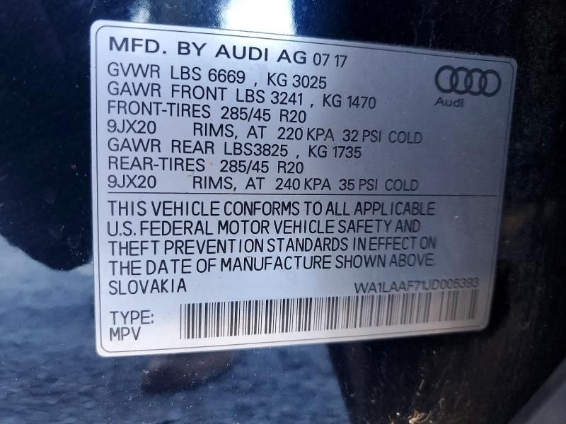 2018 Audi Q7 Premium Plus