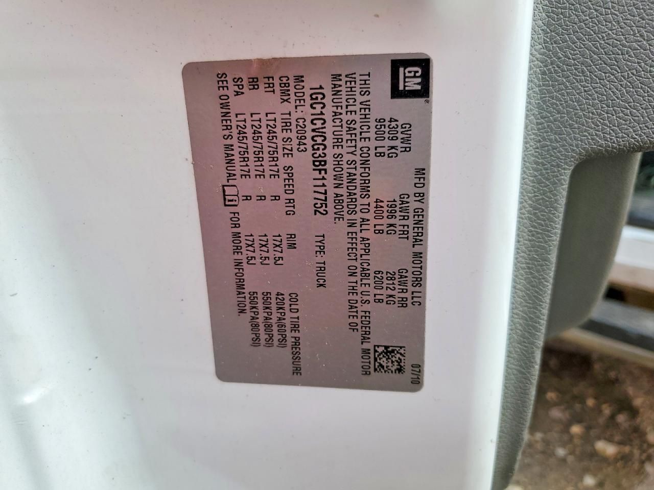 2011 Chevrolet Silverado C2500 Heavy Duty