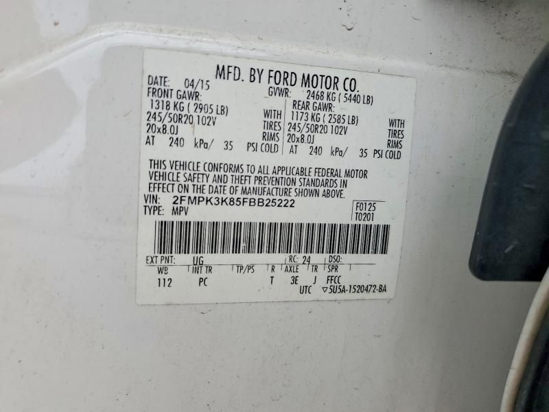 2015 Ford Edge Titanium