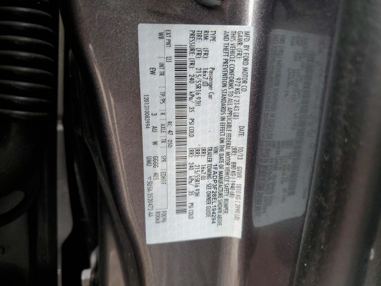 2014 Ford Focus se
