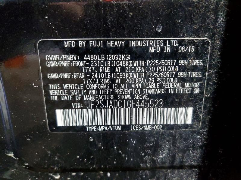 2016 Subaru Forester 2.5i Premium