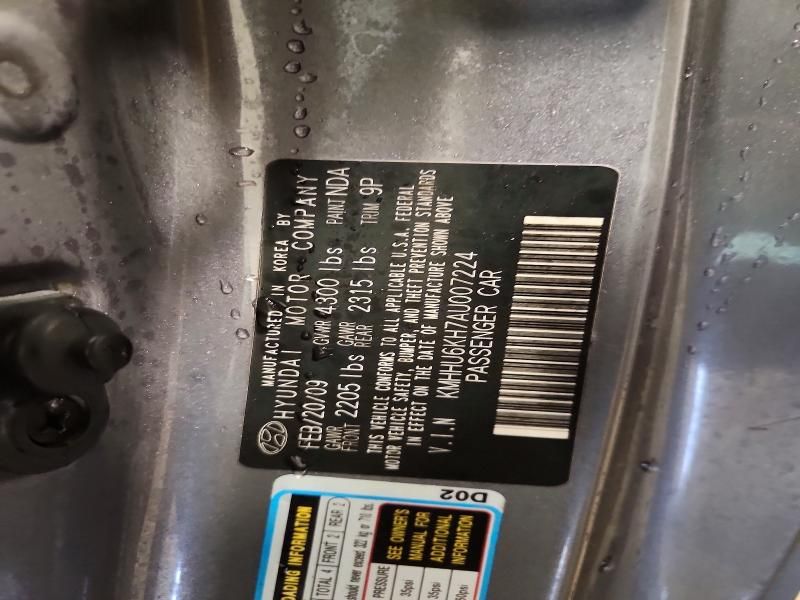 2010 Hyundai Genesis Coupe 3.8l