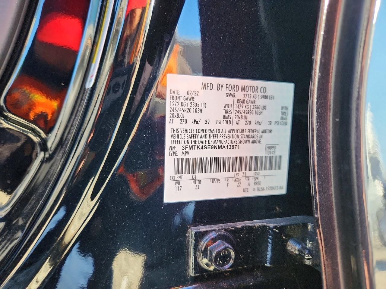 2022 Ford Mustang Mach-e gt